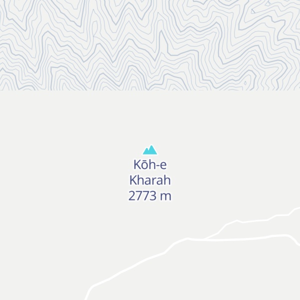 Map of Kōh-e Kharah
