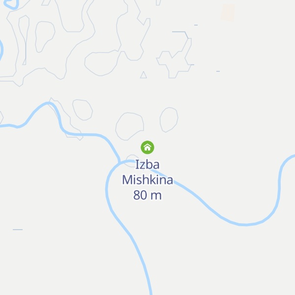 Map of Izba Mishkina