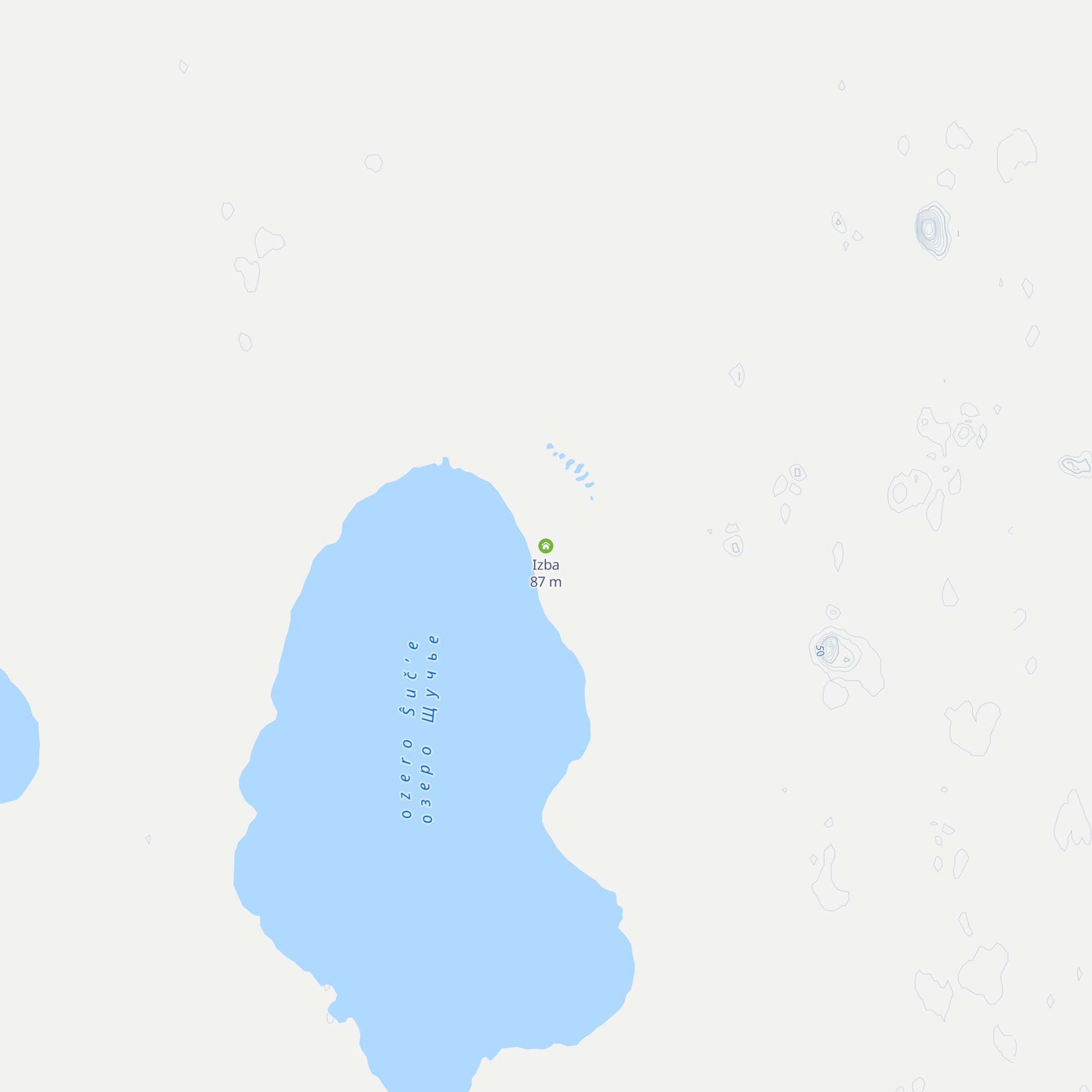 Izba map
