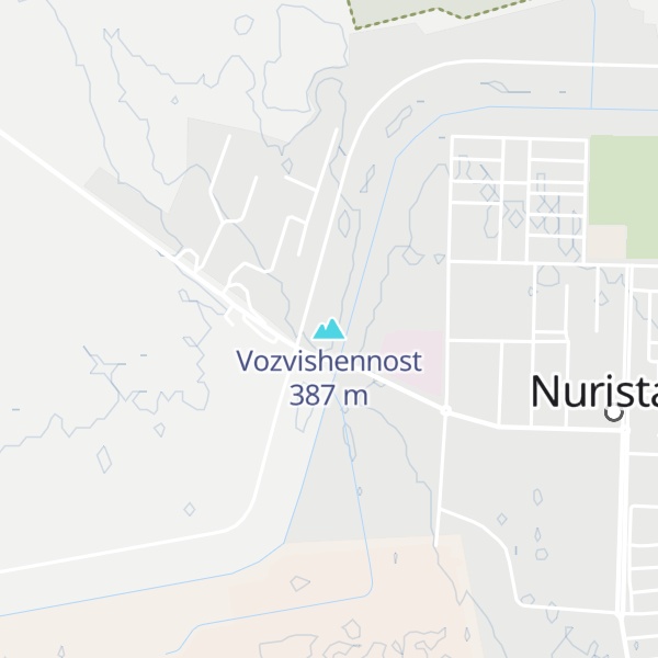 Map of Vozvishennost