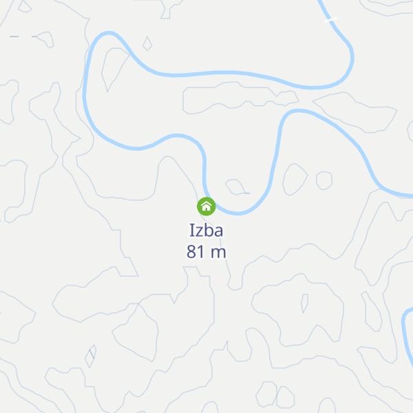 Map of Izba
