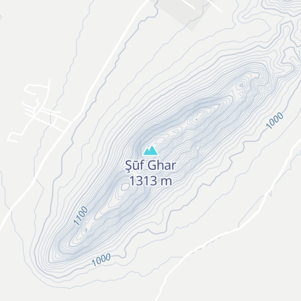 Map of Şūf Ghar