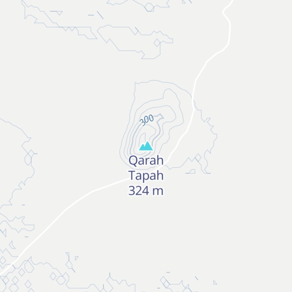 Map of Qarah Tapah