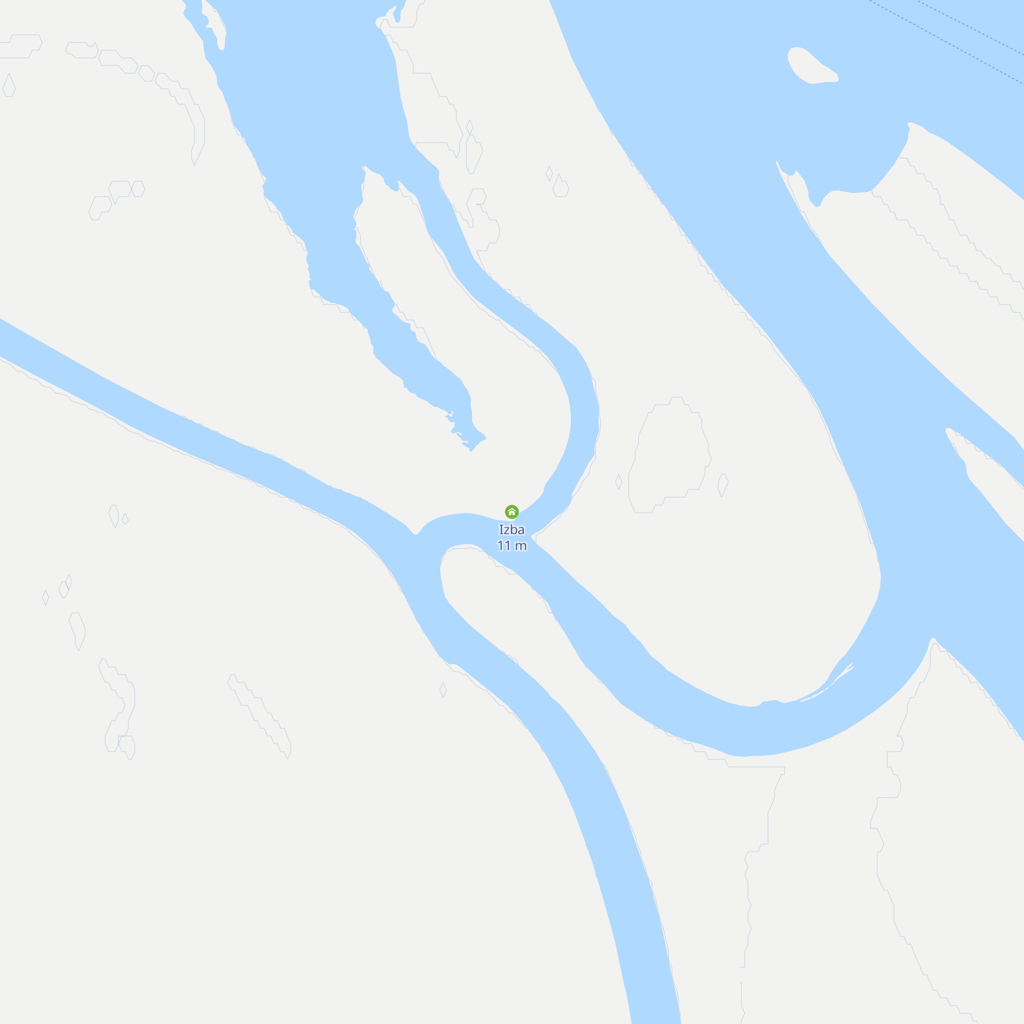 Izba map