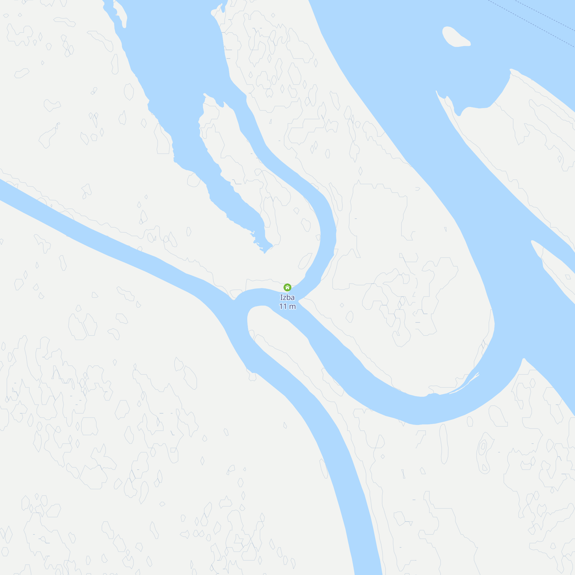 Izba map