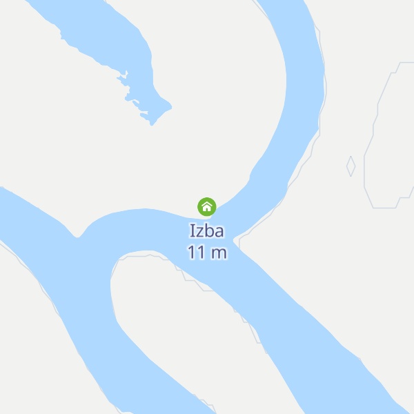 Map of Izba