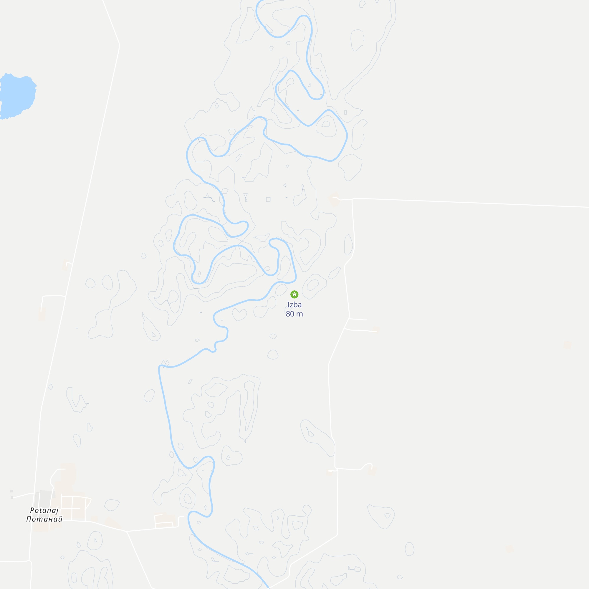 Izba map