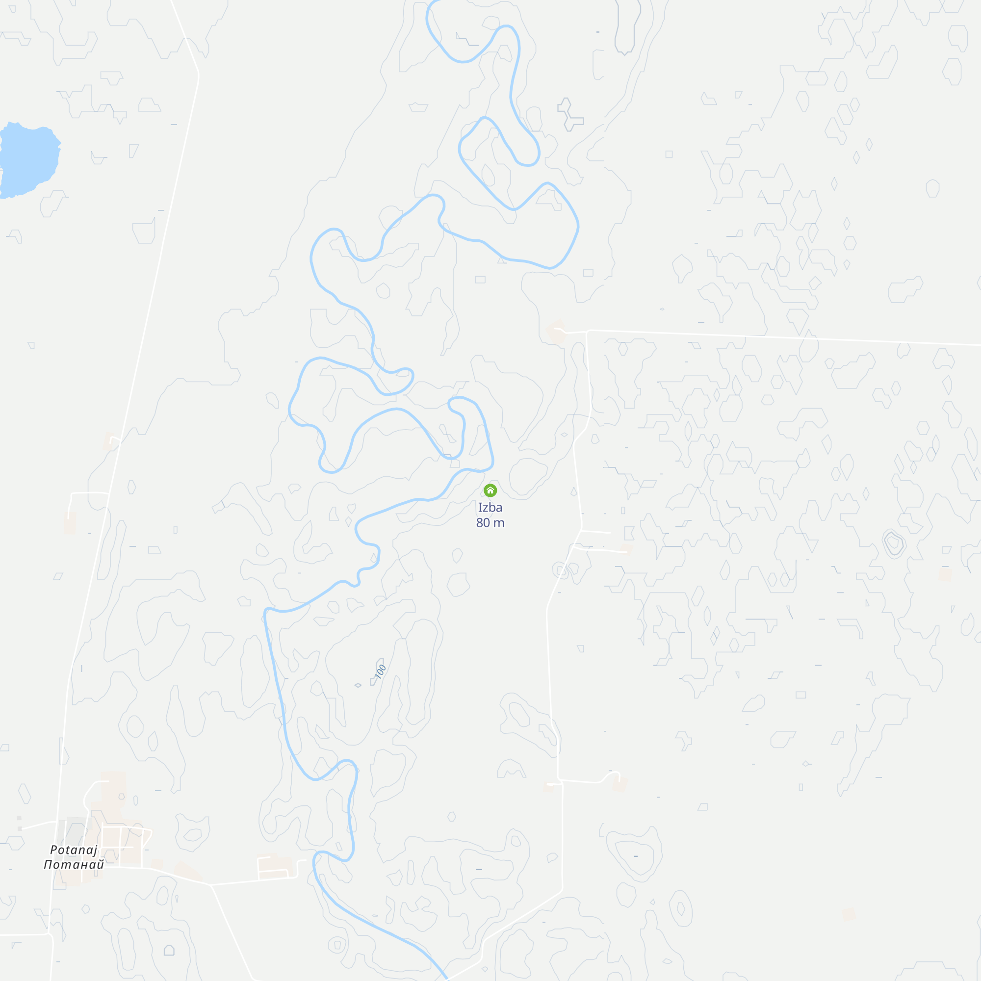 Izba map