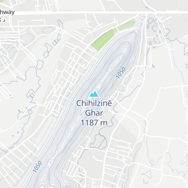 Map of Chihilzinē Ghar