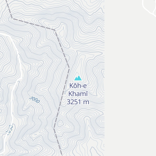 Map of Kōh-e Khamī