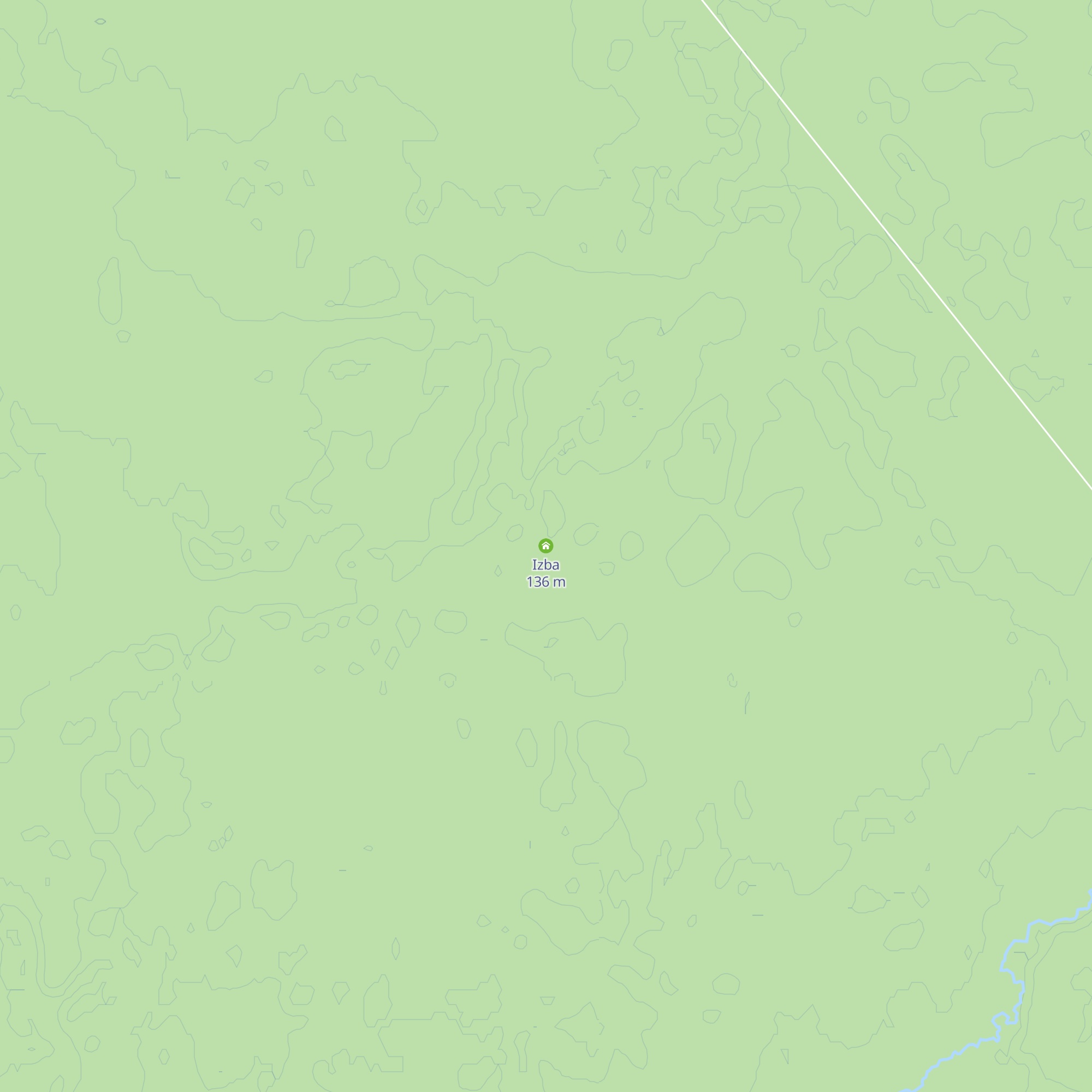 Izba map