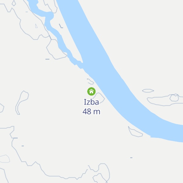 Map of Izba