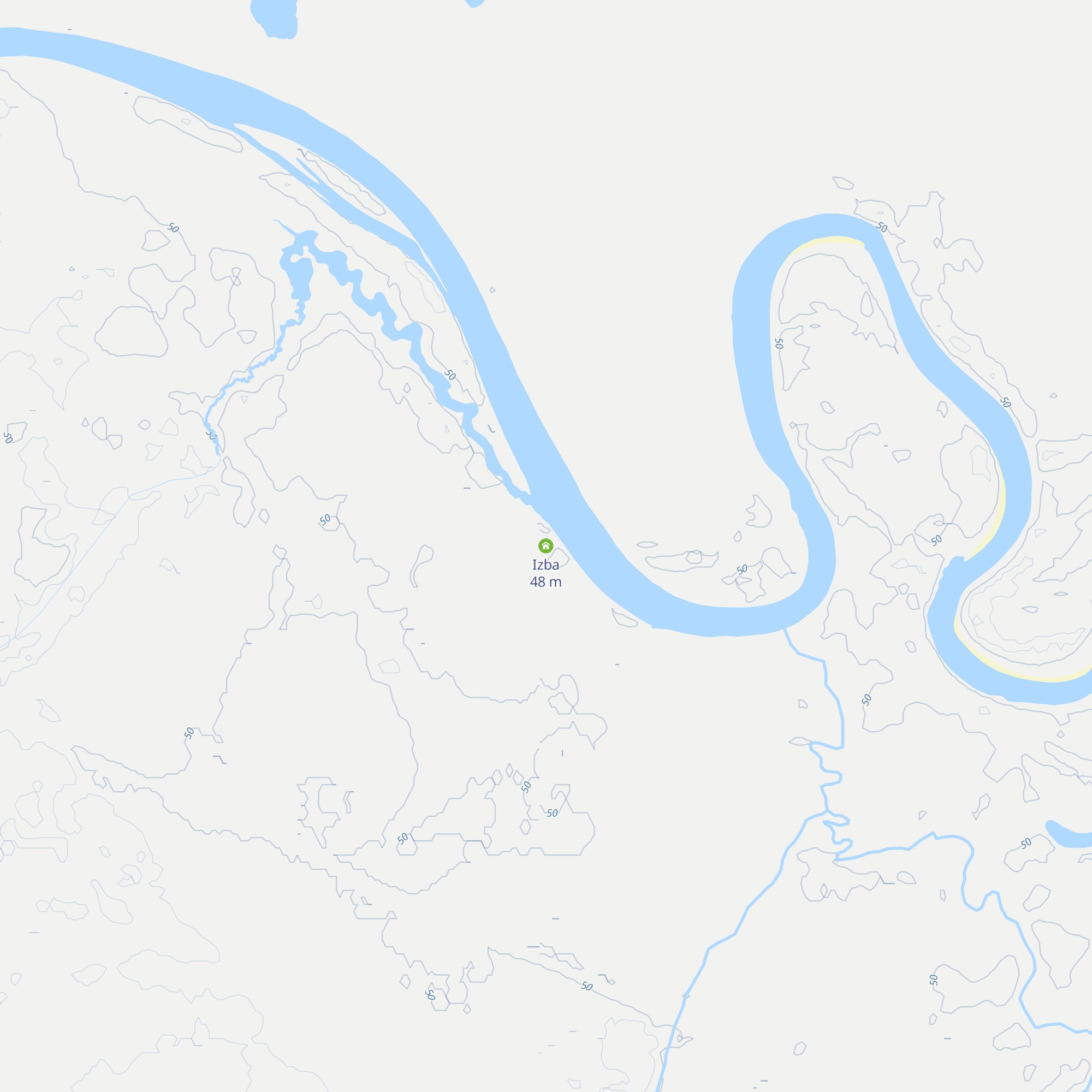 Izba map