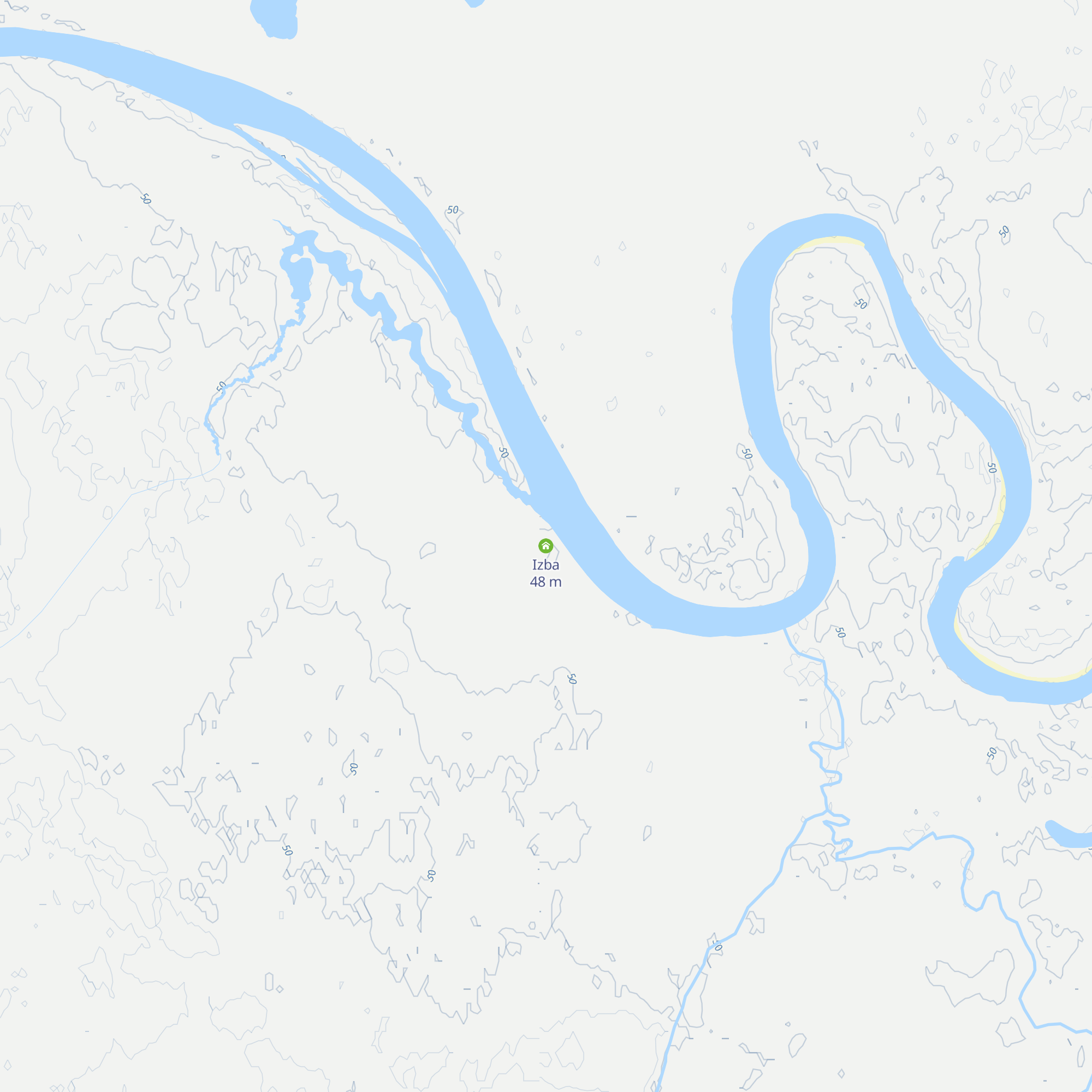 Izba map
