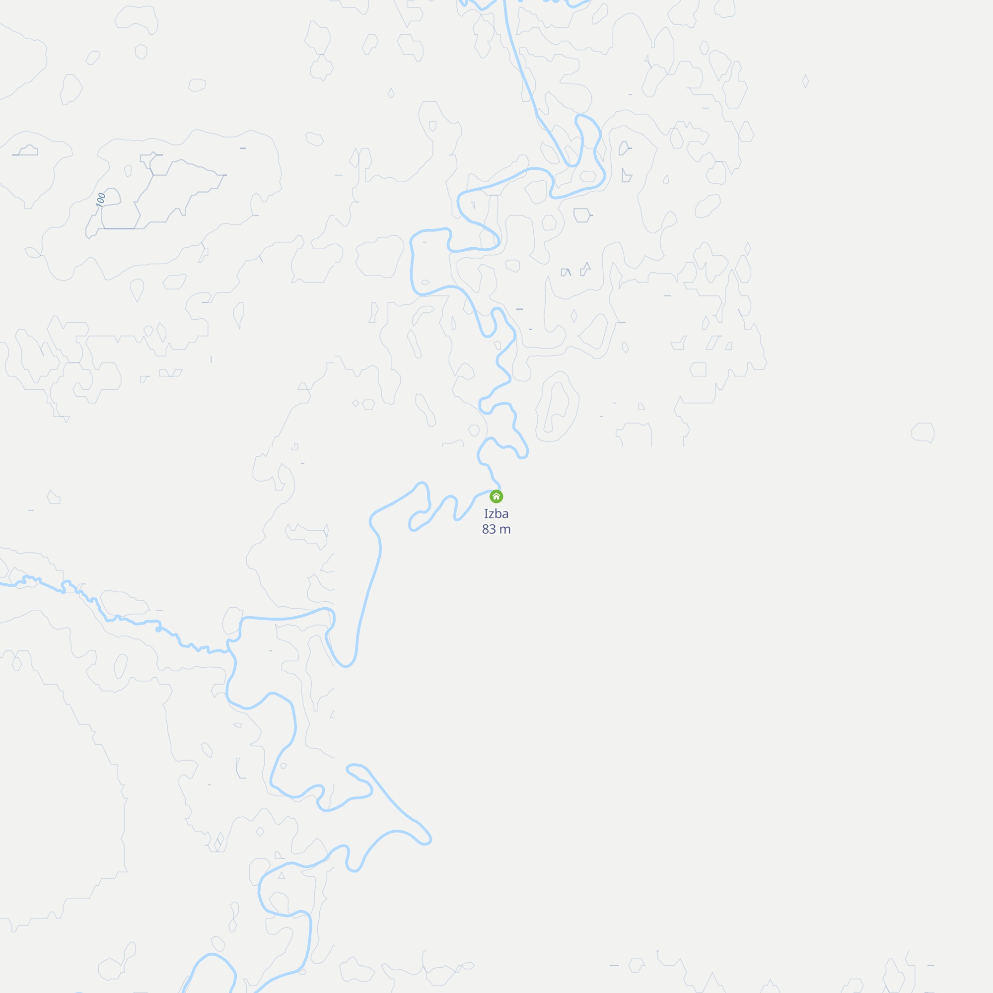 Izba map