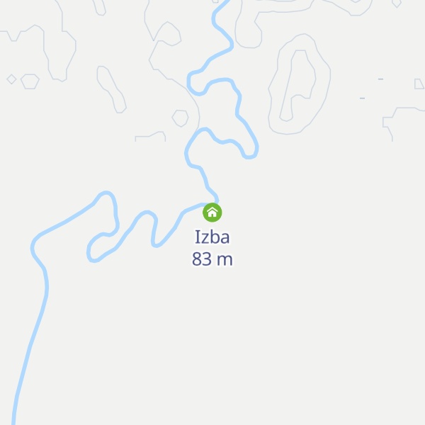 Map of Izba