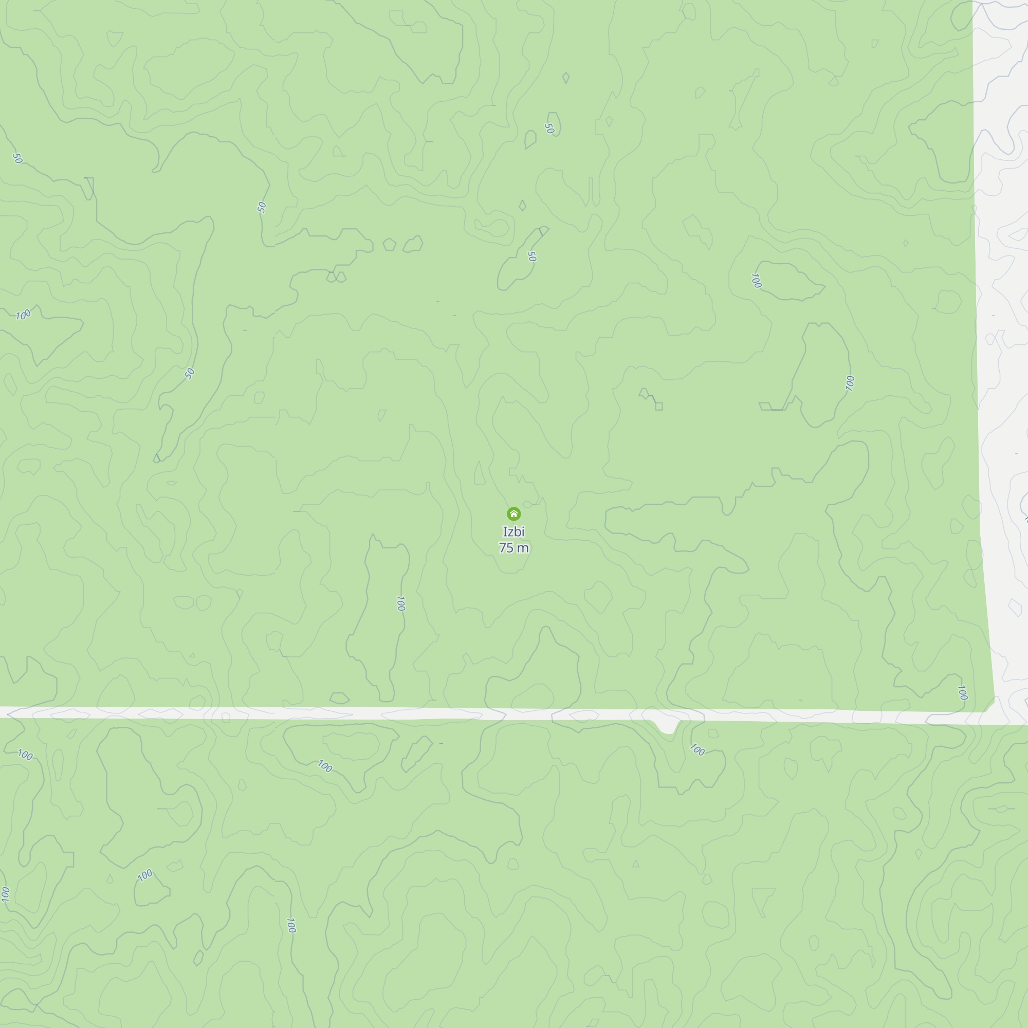 Izbi map