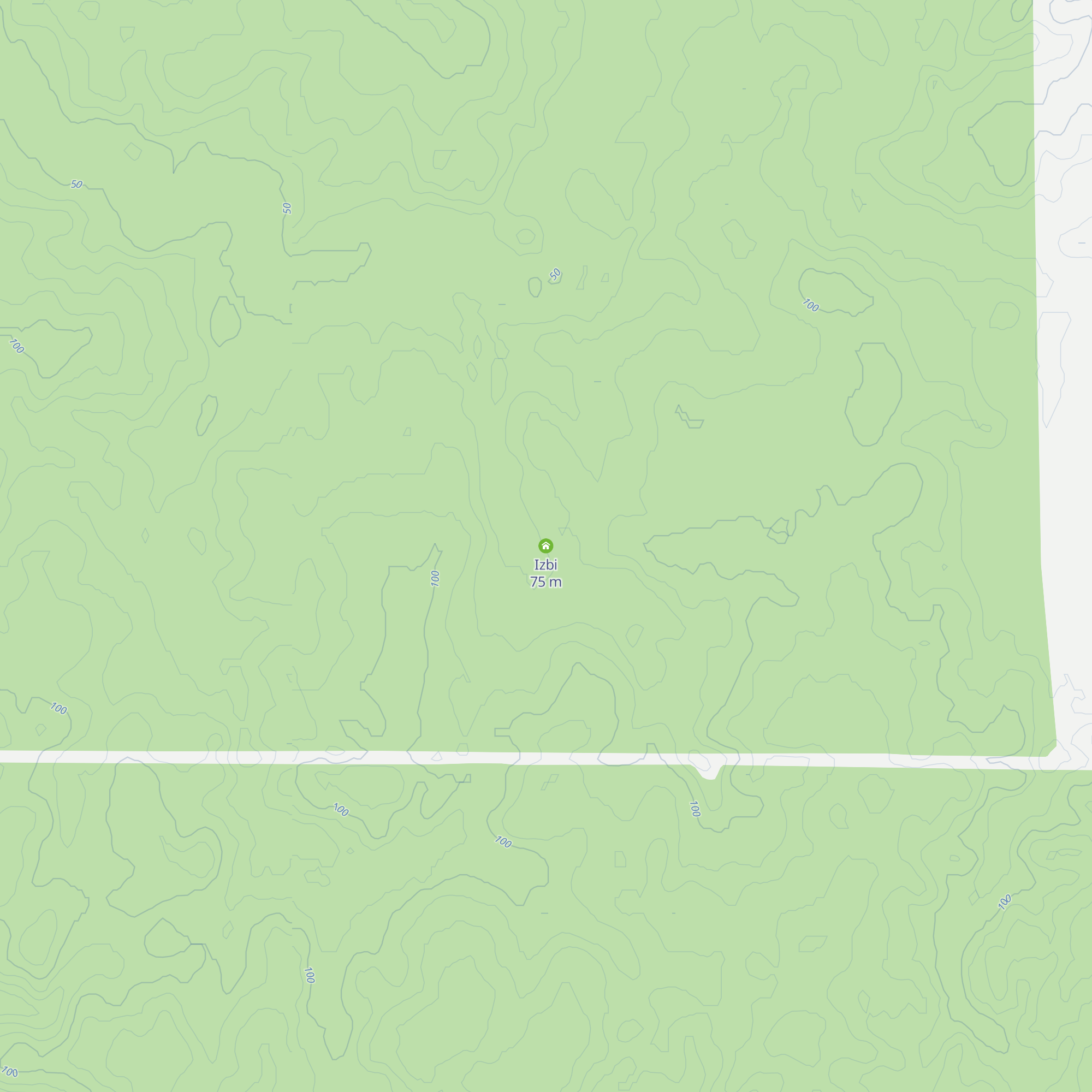 Izbi map