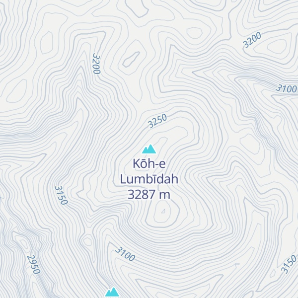 Map of Kōh-e Lumbīdah