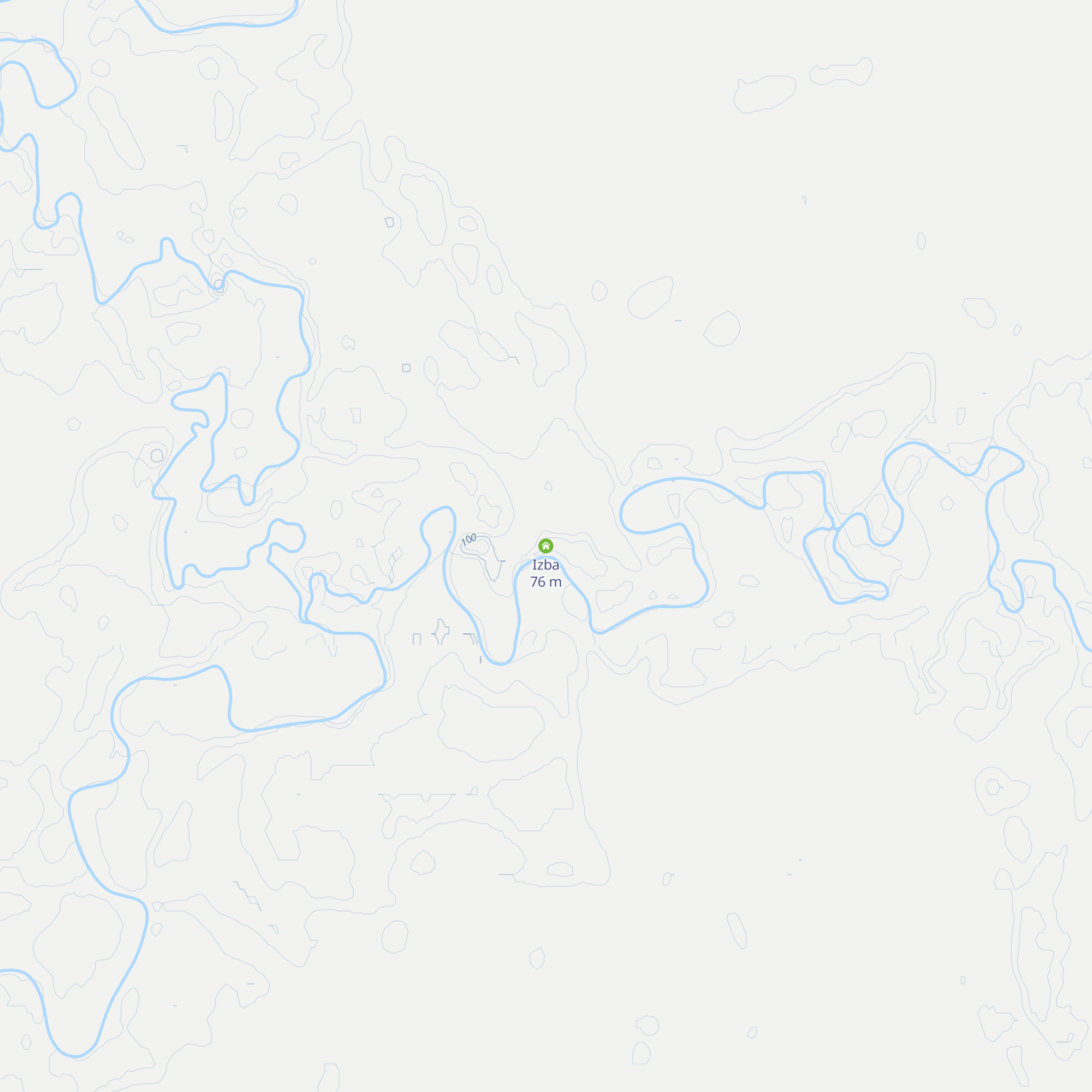 Izba map