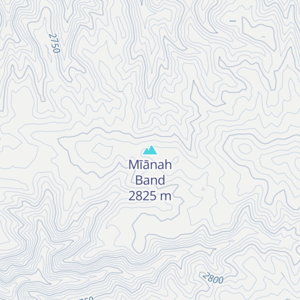 Map of Mīānah Band
