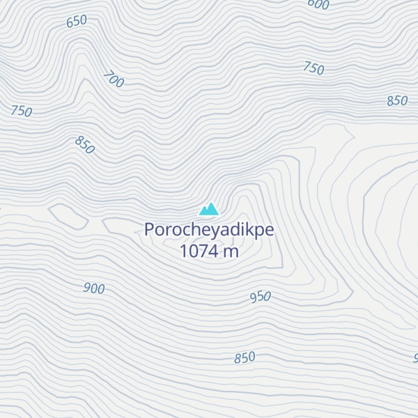 Map of Porocheyadikpe