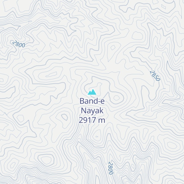 Map of Band-e Nayak