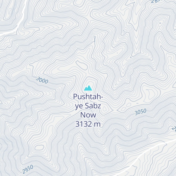 Map of Pushtah-ye Sabz Now