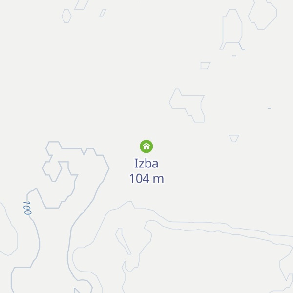 Map of Izba