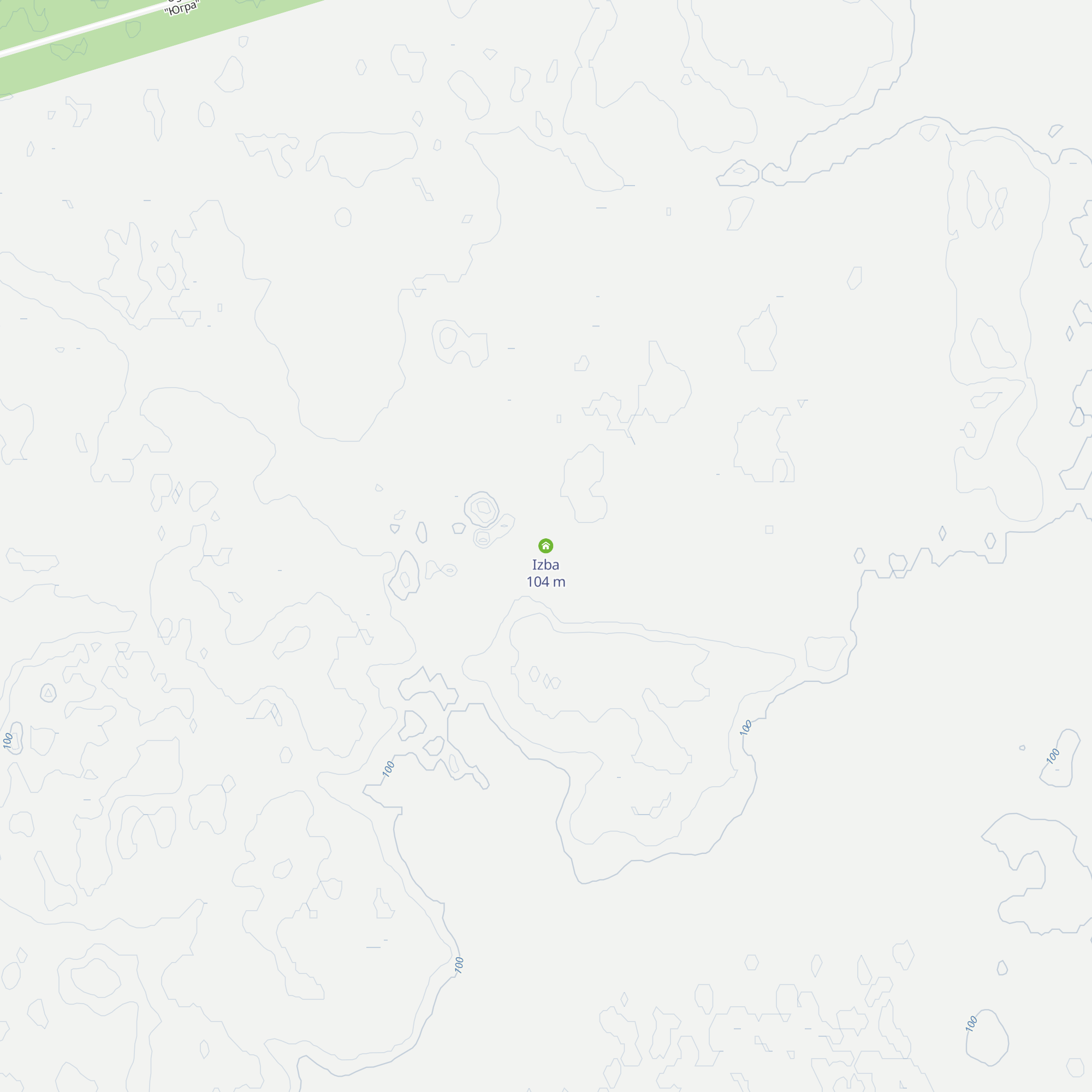 Izba map