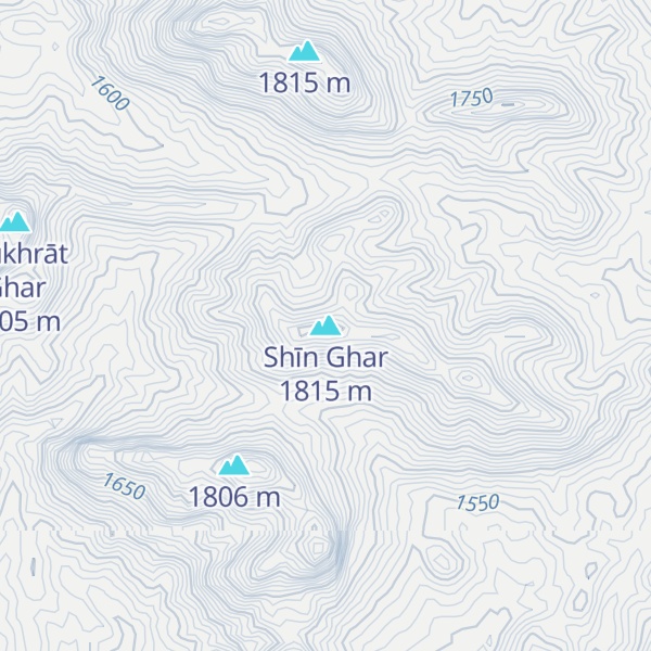 Map of Shīn Ghar