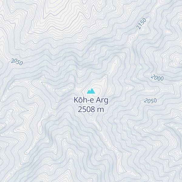 Map of Kōh-e Arg