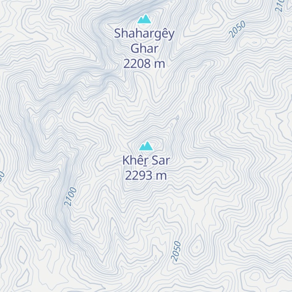Map of Khêṟ Sar