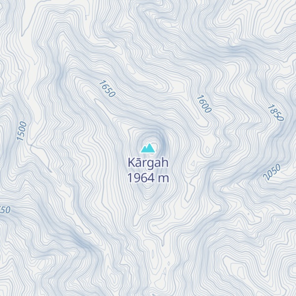 Map of Kārgah