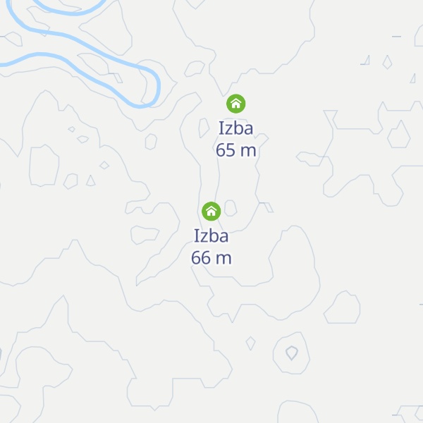 Map of Izba