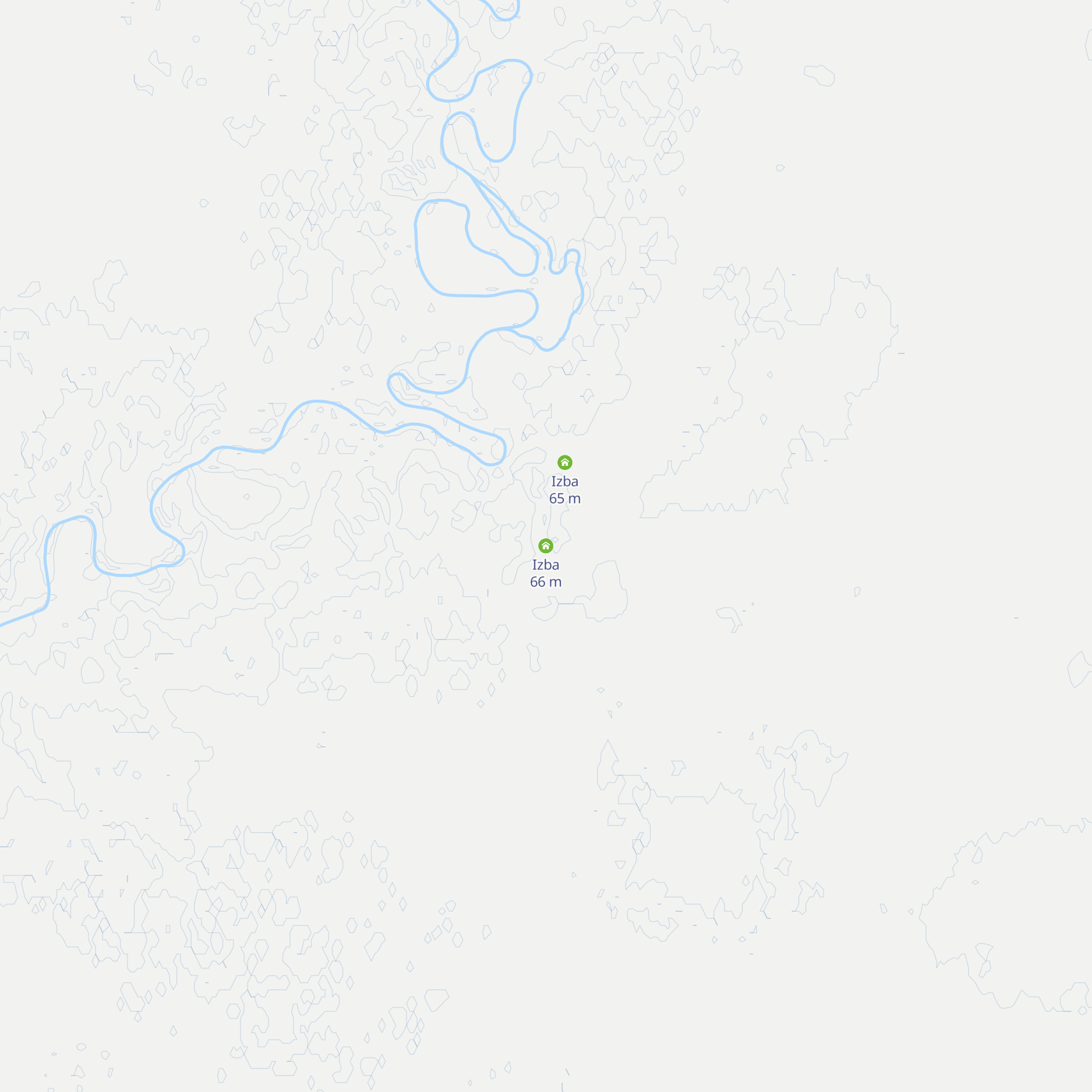 Izba map