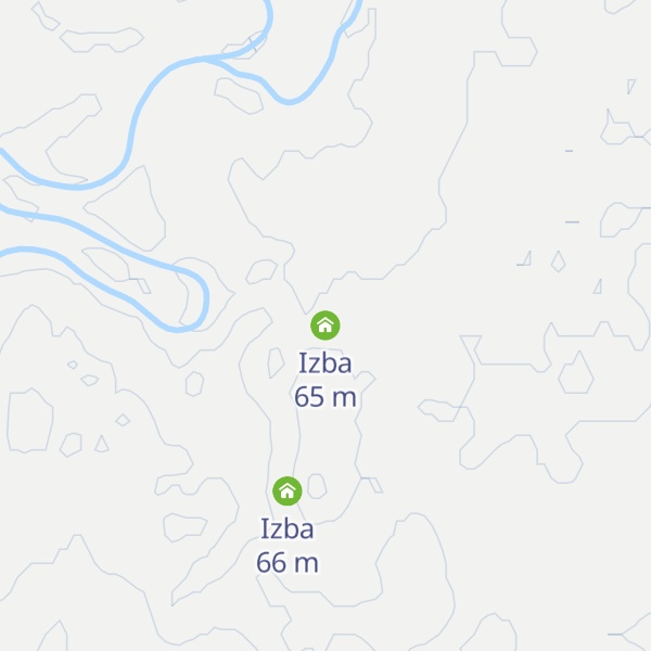 Map of Izba