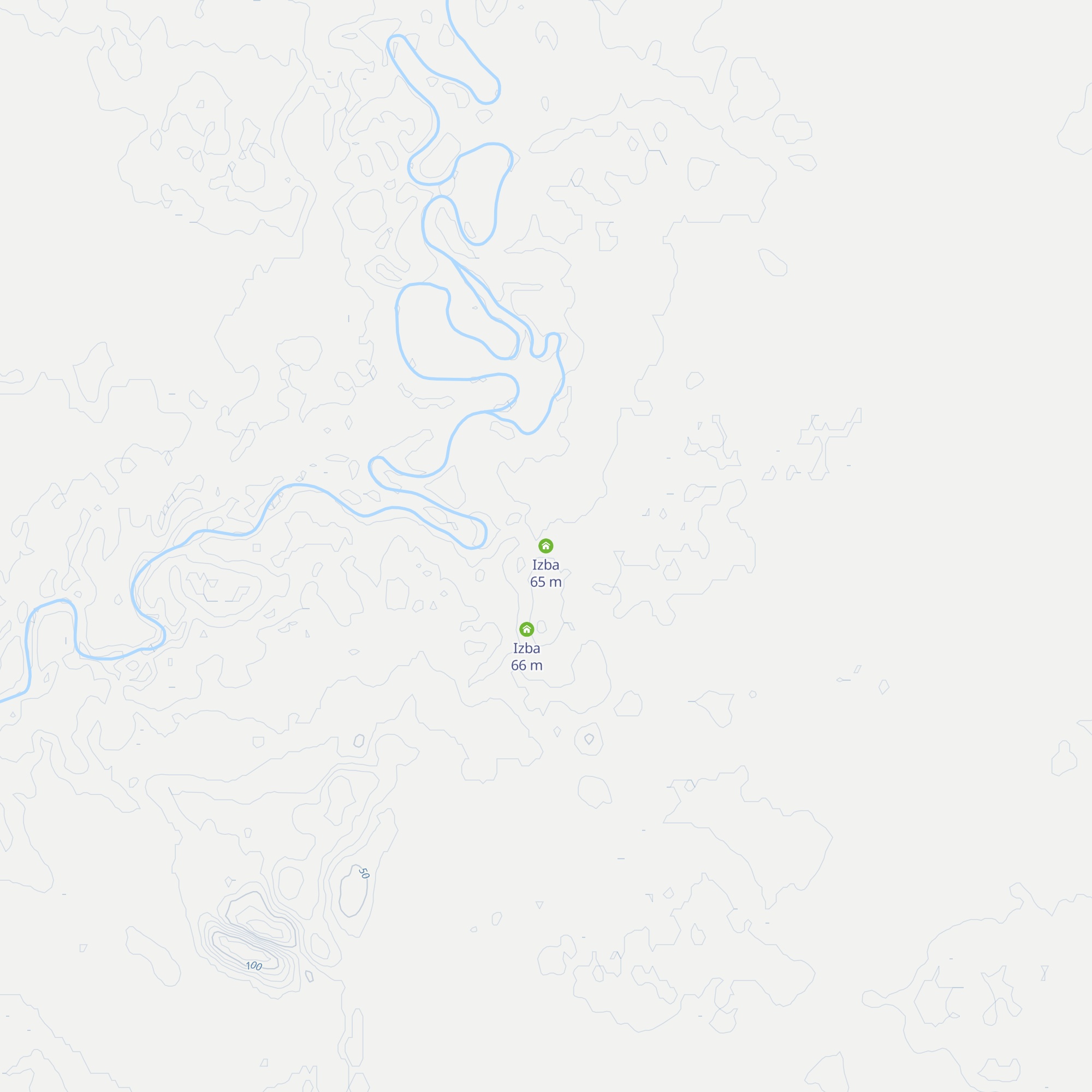 Izba map