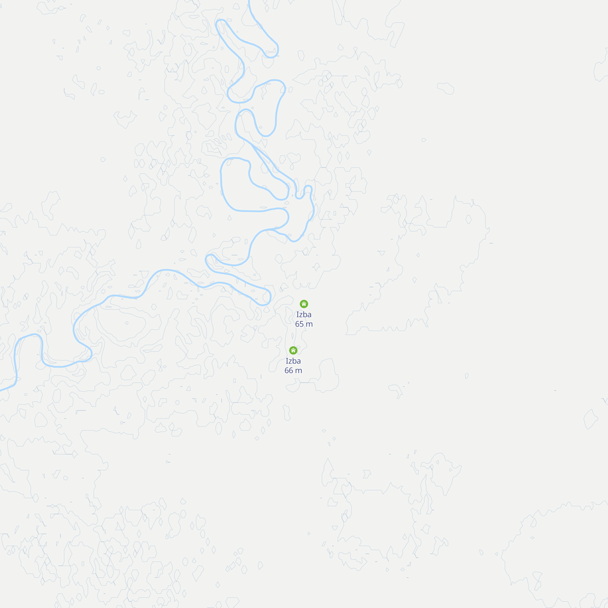 Izba map