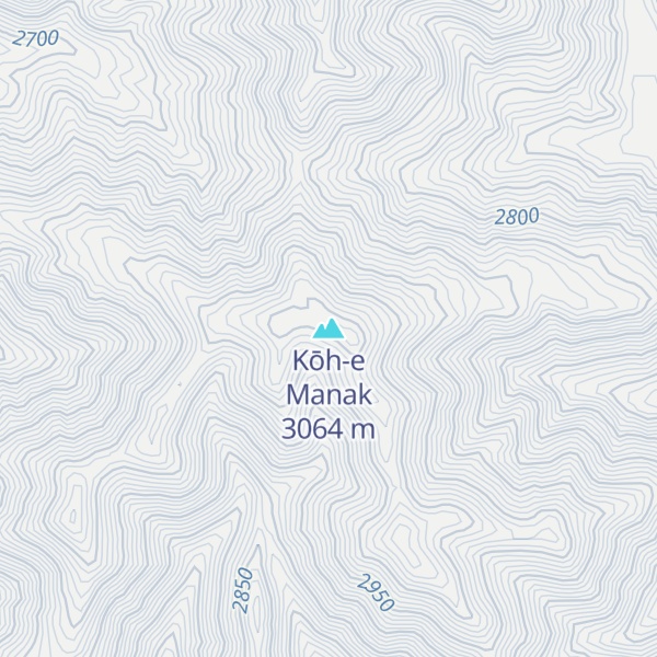Map of Kōh-e Manak