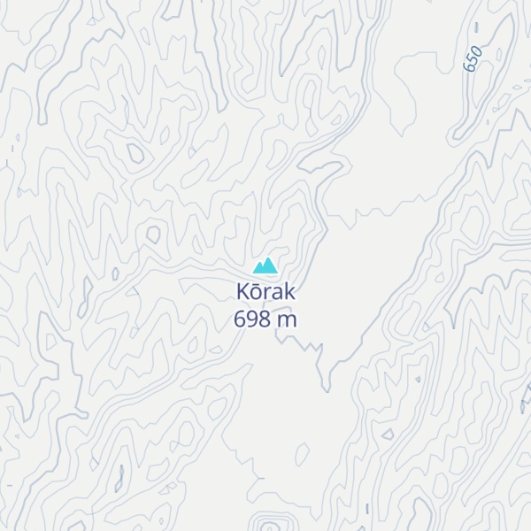 Map of Kōrak