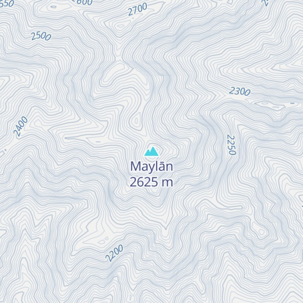Map of Maylān