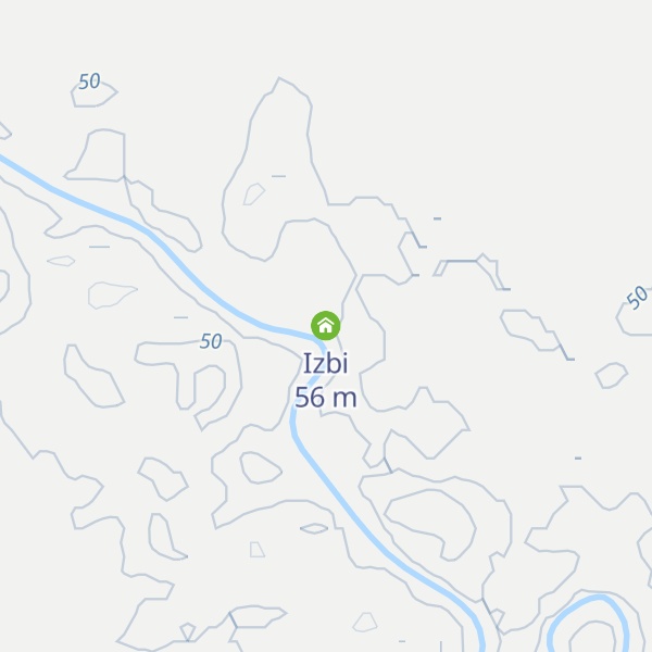 Map of Izbi