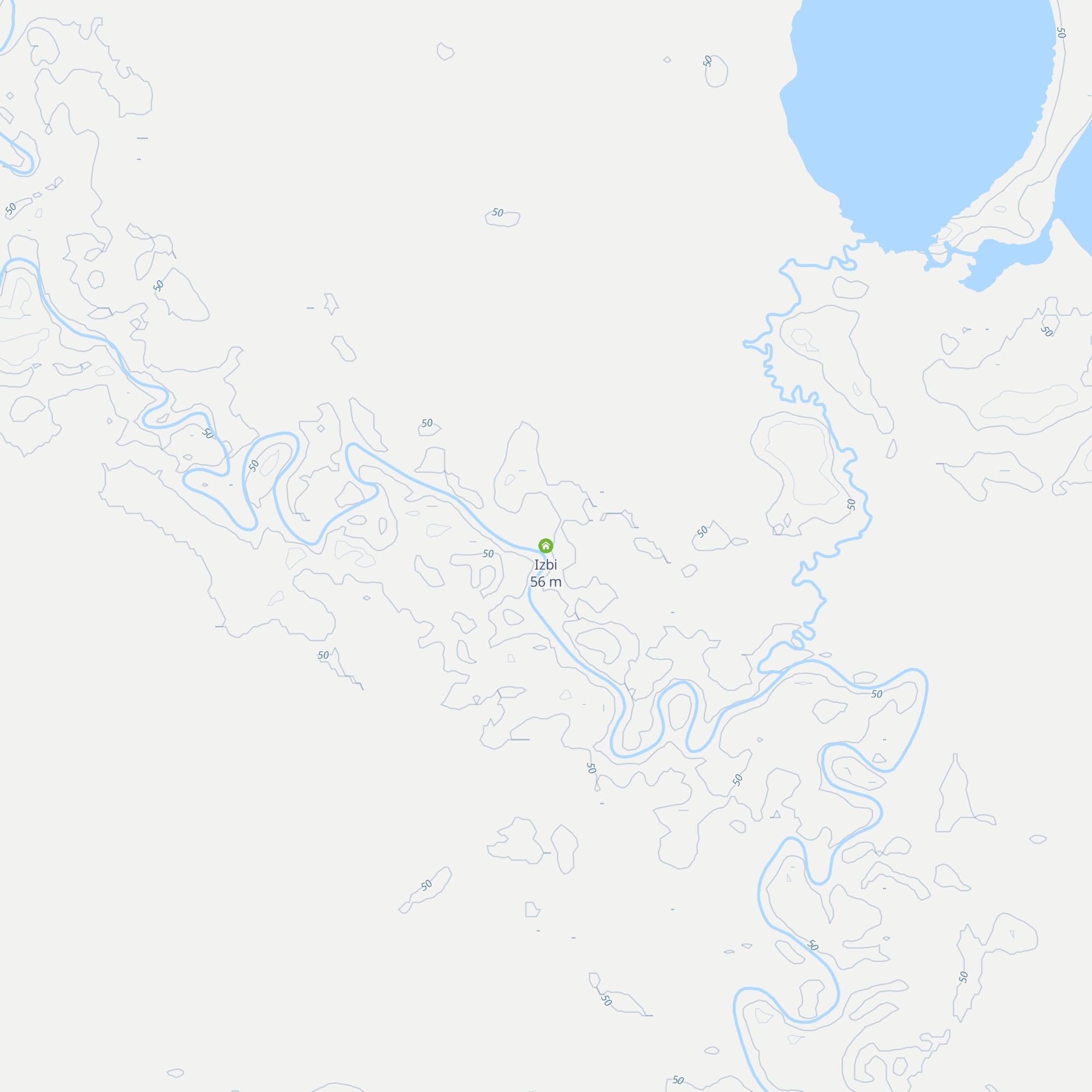 Izbi map