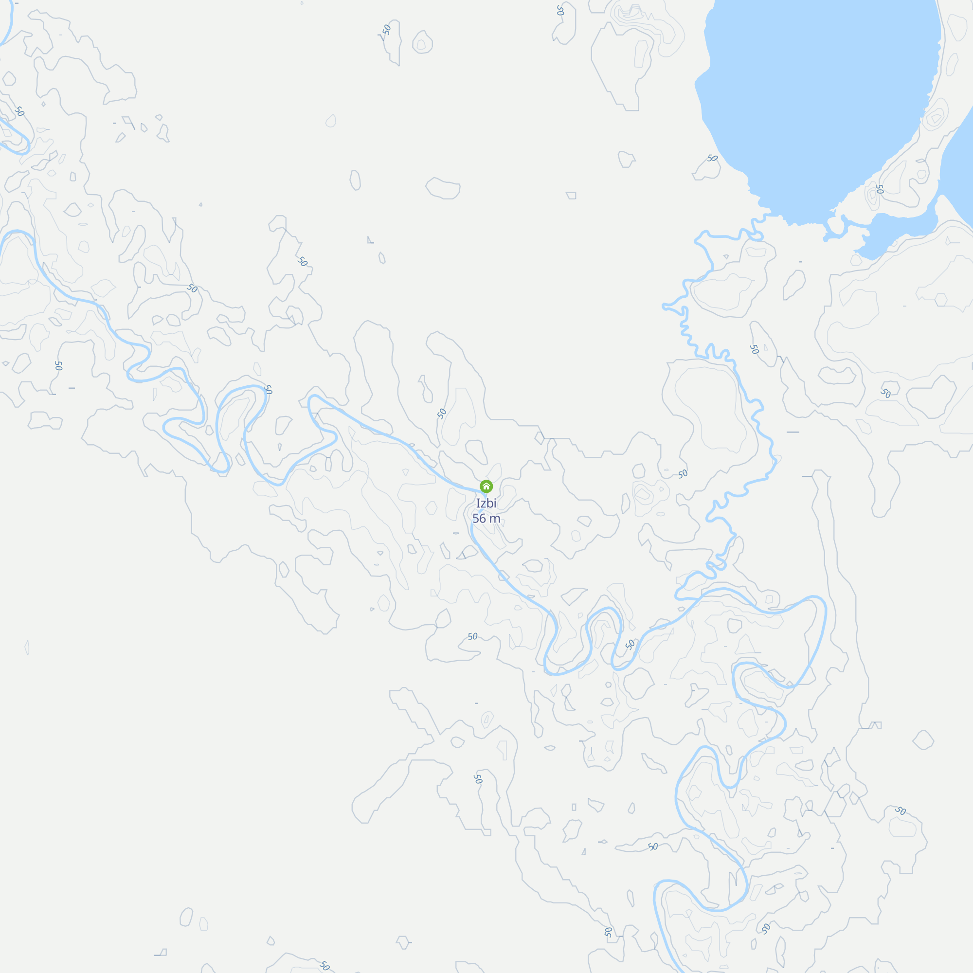 Izbi map