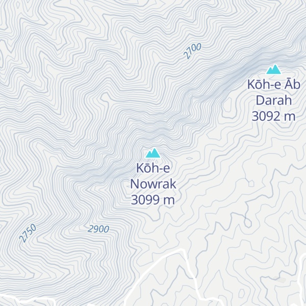 Map of Kōh-e Nowrak