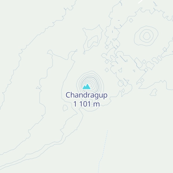 Map of Chandragup 1
