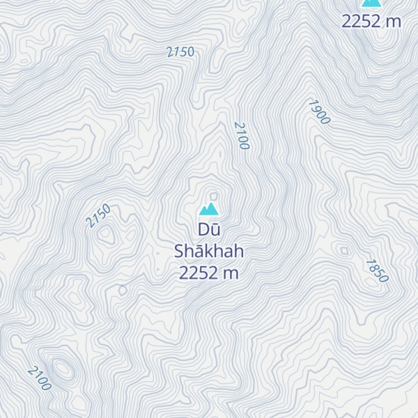 Map of Dū Shākhah