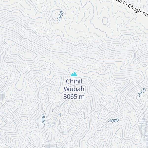 Map of Chihil Wubah