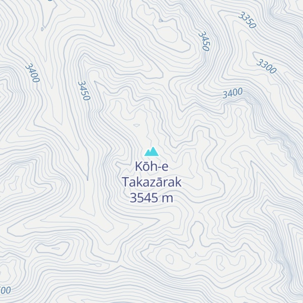 Map of Kōh-e Takazārak